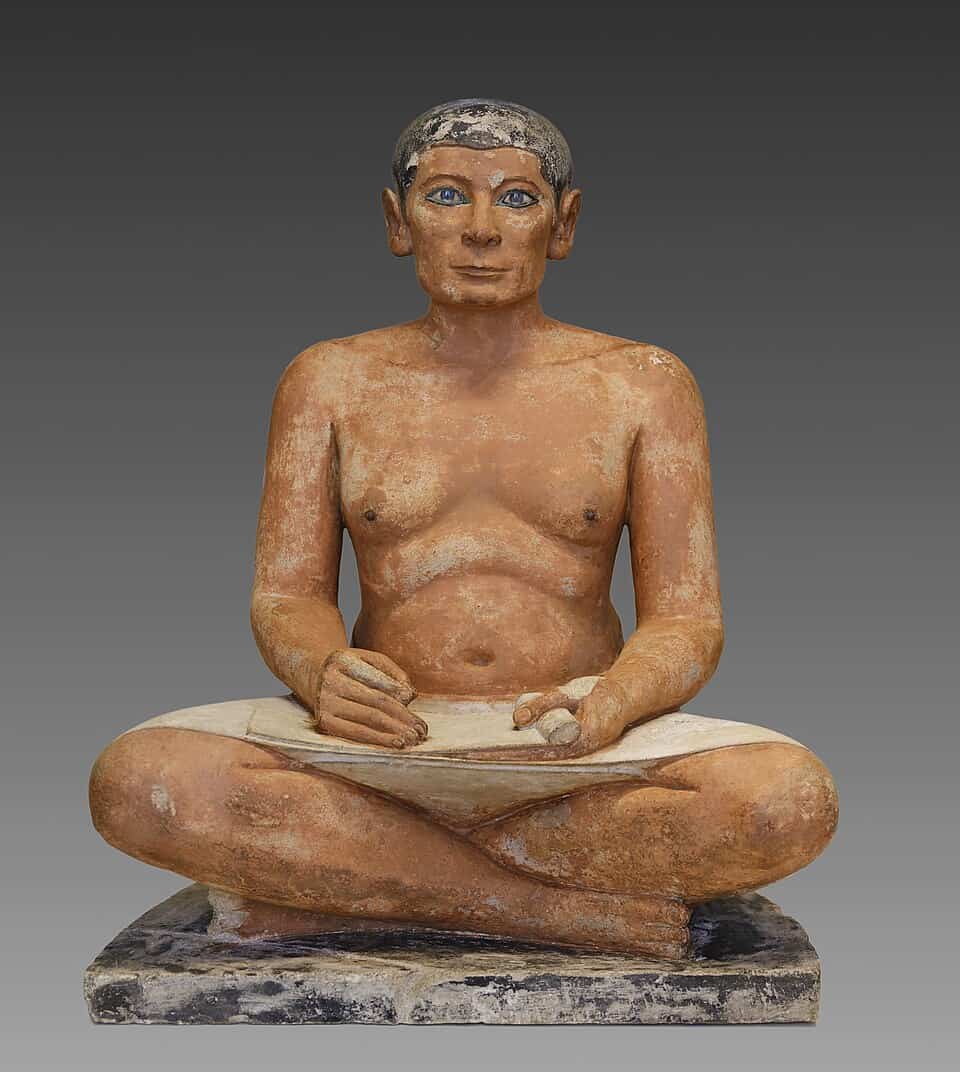 Le Scribe accroupi, Musée du Louvre